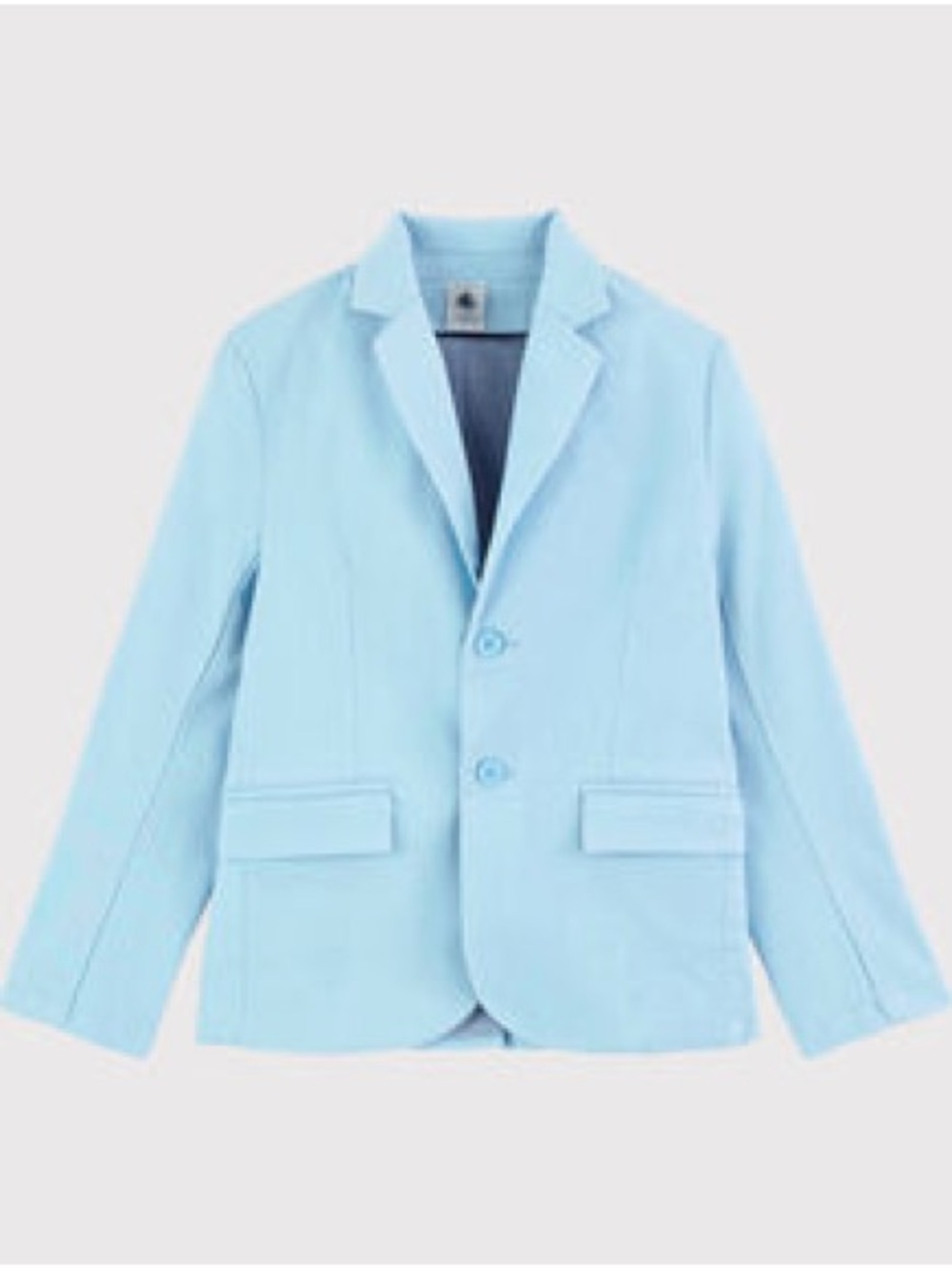 NWT Petit Bateau Light Blue Kids Blazer